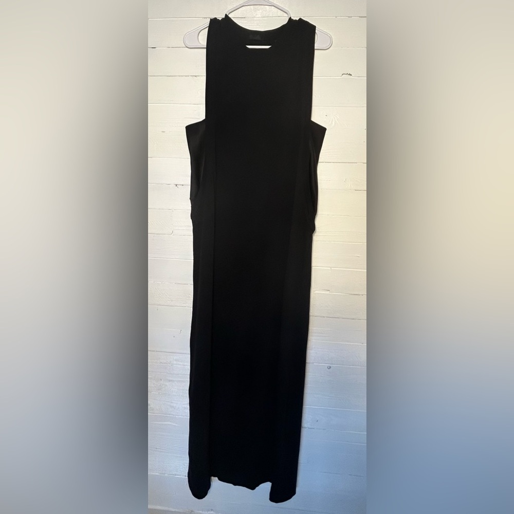NWOT Anthony Thomas Melillo (ATM) black maxi dress, women’s size Large.